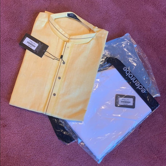 Brand New Mens Eden Robe Shalwar Kameez Small - Picture 1 of 3